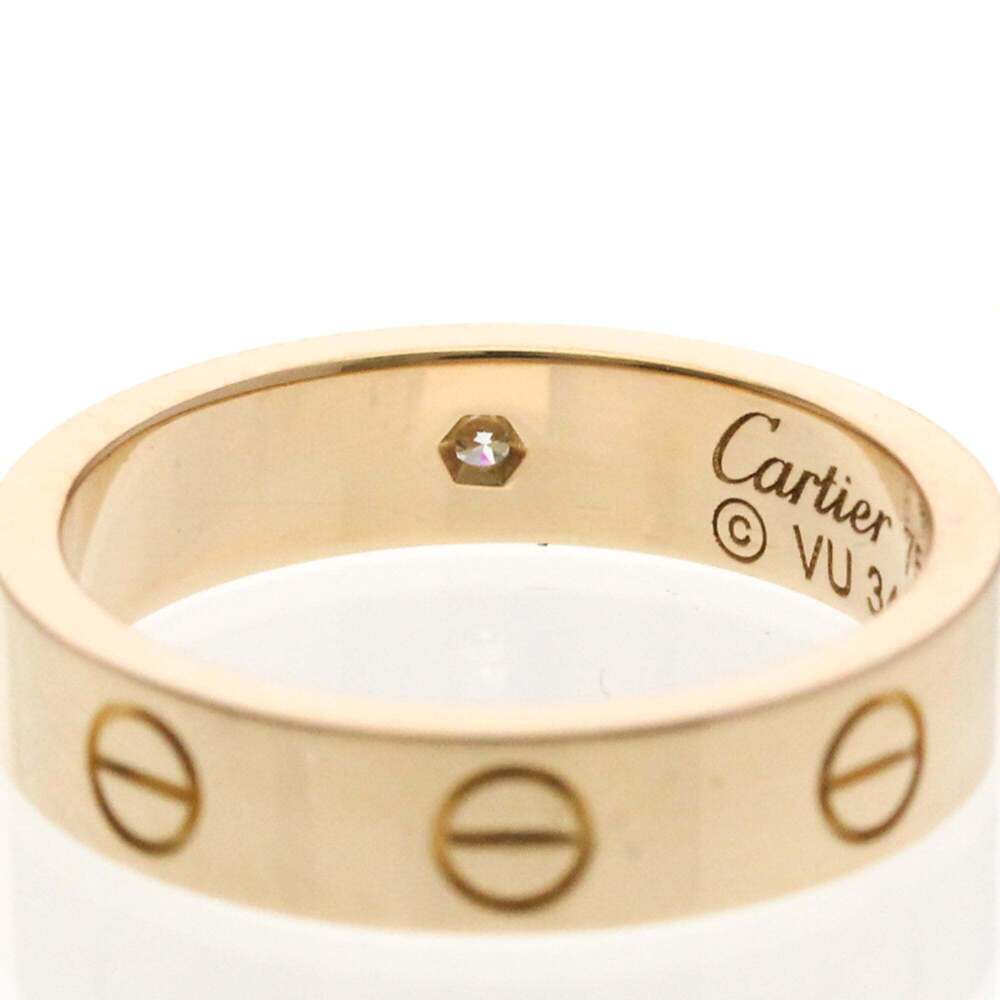 CARTIER Authentic 18k Gold Diamond Love Ring - Picture 7 of 10
